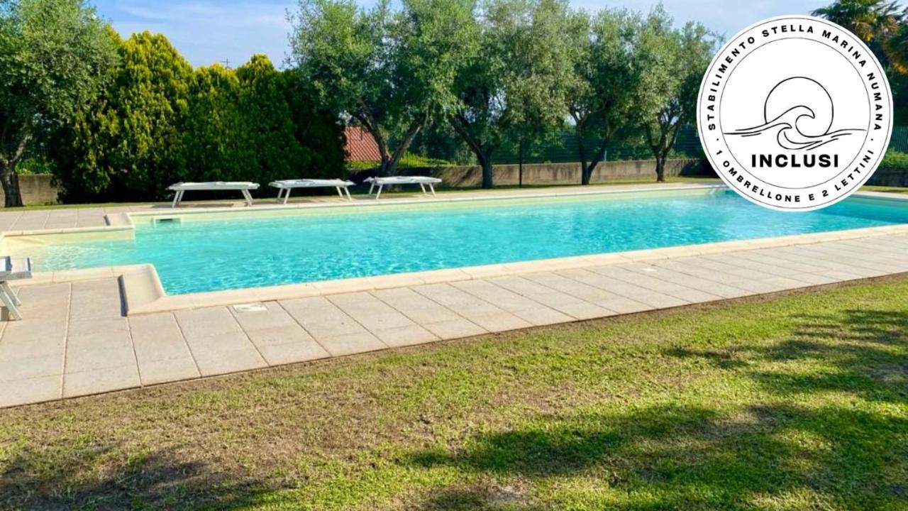 Viva3 - Numana, Ampio Trilocale In Villa Con Piscina Екстер'єр фото